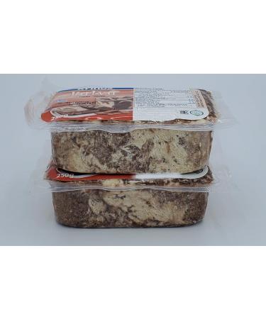 2 Pack Chocolate Cocoa Halva (2x 250g) Product of Greece - Cacao Halva Produit de Grece - Buy Online on GoSupps.com