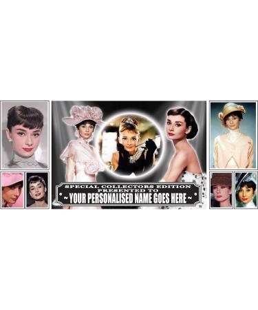 Hepburn Personalised Movie Icon Mug with Choice of Sweets Gift - Buy Online on GoSupps.com