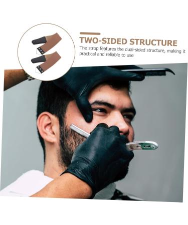 minkissy 4pcs Cloth Tool Hairdressing Supplies - Two Sided Artificial Leather 46.5x6cm Available in Various Colors - Essential Hairdressing Accessories - Buy Online on GoSupps.com