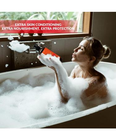 Natural Solution Body Wash, Revitalizes & Refreshing Your Skin, Formulated with Organic Blood Orange Extracts with Himalayan Pink Salt, 17 fl oz/Each Pack of 4 - Buy Online on GoSupps.com