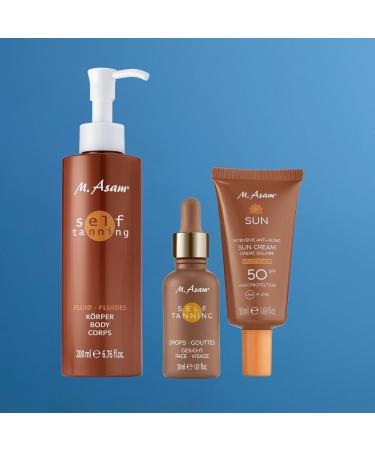 M. Asam Sun Intensive Anti-Aging Sunscreen Face LSF 30 | UVA & UVB Protection | Aloe Vera & Coconut Water | 50ml - Buy Online on GoSupps.com