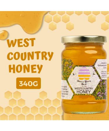 Quince Honey Farm Honey Pick N Mix - Choose From 3+ Flavours |Westcountry Honey - Clear Devon Honey - Clear Devon Honey - Set - Gift Set for Honey-Lovers Pack of 4 x 340g 340 g (Pack of 4) - Buy Online on GoSupps.com