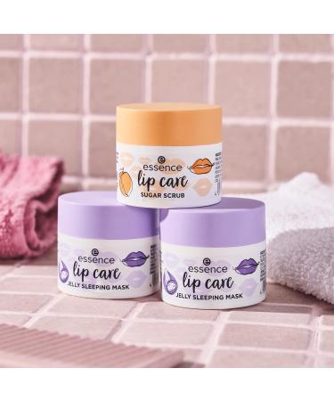 Essence Lip Care Sugar Scrub - Nourishing Vegan Lip Peeling | Moisturizing & Regenerating | Orange Flavor | No Preservatives Parabens or Microplastics - 1 Pack - Buy Online on GoSupps.com