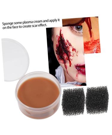 FOMIYES Scar Makeup Set - 2 Sets Halloween Skin Wax & Wound Wax Kit for Special Effects Fake Scars & Blood - Professional Quality for Ultimate Halloween Makeup - Buy Online on GoSupps.com