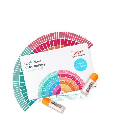 FamilyTreeDNA Family Finder + myDNA Wellness DNA Test, DNA Ancestry Test Kit with Nutrition and Fitness Insights, at-Home Test Kit for Convenient DNA Sampling, Expertly Processed