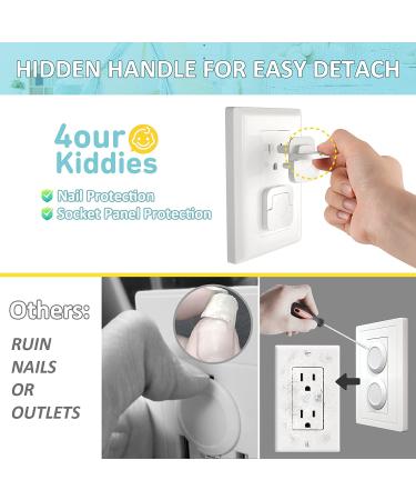 Baby Proofing Outlet Covers (60 Pack) - Safety Socket Cover Protector Cap for Childproofing Electric Outlets - Buy Online on GoSupps.com