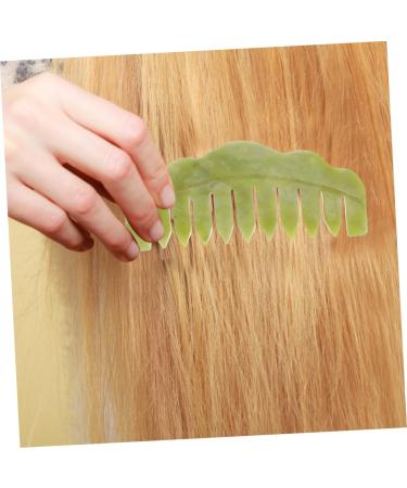 Beavorty Jade Scalp Massage Comb Set - 4 Pieces Hair Care Tools for Women | Handheld Face Washing & Relaxing Massage Device - Buy Online on GoSupps.com