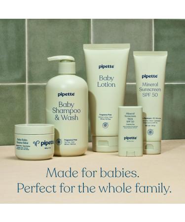 Pipette Baby Mineral Sunscreen Spray SPF 30 6 oz Water-resistant Non-nano Zinc Oxide Mineral Sunscreen UVB/UVA Sunblock for Kids Safe for Sensitive Skin | Baby Broad Spectrum Water Resistant UVB/UVA Non-Toxic Sun P  - Buy Online on GoSupps.com