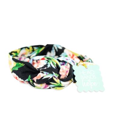 Headbands of Hope Infinity Head Turban - Fashionable Black Hair Accessory for Women, Girls, and Babies - Ideal for Yoga and Casual Wear - Buy Online on GoSupps.com