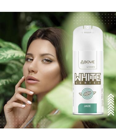 ABOVE White Series Jade Body Spray - Long-Lasting Paraben-Free Deodorant Spray (2.12 oz) - Masks Odors & Cruelty-Free - International Shipping Available - Buy Online on GoSupps.com