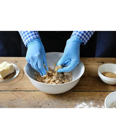 Buy Spontex Food Contact Disposable Nitrile Gloves - Food-Safe Latex-Free Powder-Free Size M (20 Pieces) - International Shipping Available - Buy Online on GoSupps.com