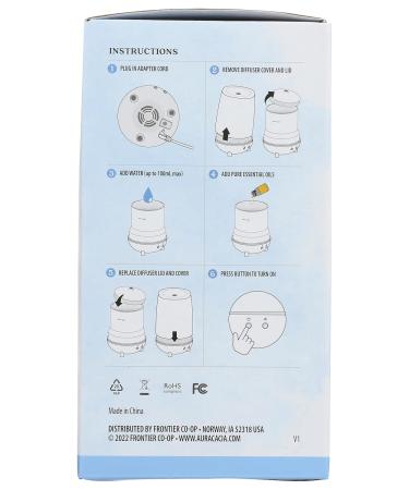 AURA Cacia USB Orbit Diffuser - Aromatherapy Essential Oil Diffuser for Home & Travel - Best International Shipping - Buy Online on GoSupps.com