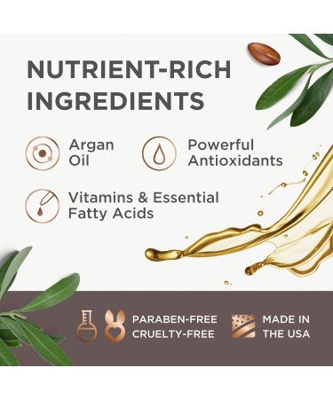 Argan Magic Medium Hold Pomade | Argan Oil Hair Styling Texture & Definition | Paraben Free Cruelty Free Made in USA (8 Oz - Buy Online on GoSupps.com