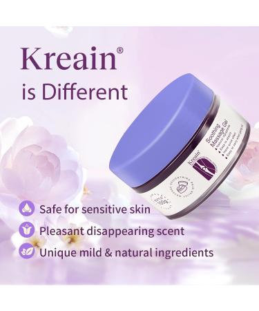 KREAIN Joint & Muscle Soothing Massage Purple Gel Soothes Back Shoulders Knees Lumbar Neck Wrists Hands and Feet (3.5 OZ 3 PCS) - Buy Online on GoSupps.com