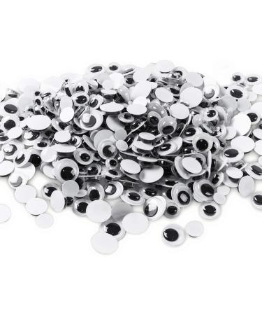 500 Mini Black Wiggle Eyes - Small Plastic Googly Eyes for Crafts & Models - Buy Online on GoSupps.com