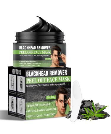 Aarovibe Blackhead Remover peeloff mask deep cleansing for blackheads dirt acne pore reduction for men and women 120 ml