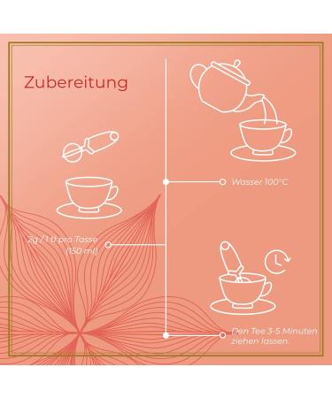 Soolong No. 14 Premium Oolong Tea with Rose & Lavender - Gentle & Soothing Loose Leaf - 100g Sustainable Tea from China - Buy Online on GoSupps.com