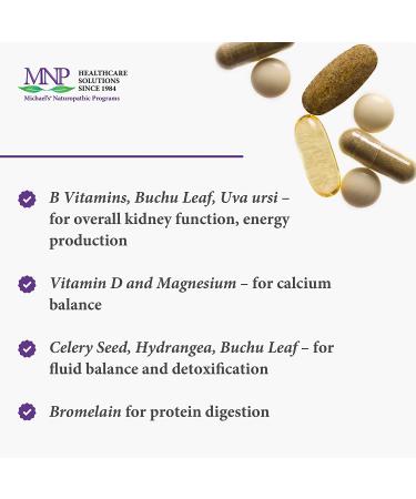Michael's Naturopathic Kidney Factors - 60 Vegetarian Tablets for Enhanced Kidney Health - Buy Online on GoSupps.com