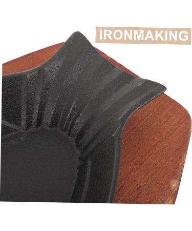 Zerodeko Fajita Serving Platter Sizzle Griddle Roasting Grill Pan Shrimp Grill Pan Money Flower Pot Grill Fajita Server Steak Pan Roasting Pan Roasting Cooking Pan Bakeware Cooking Pot Iron - Buy Online on GoSupps.com