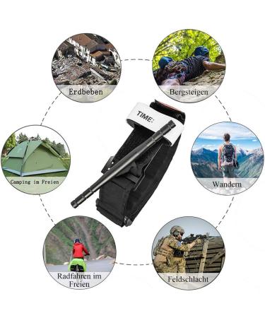 Thursday April Tourniquet - Combat Military Emergency Device for Blood Loss Control | Ideal for First Aid Hiking & Emergency Kits - Buy Online on GoSupps.com