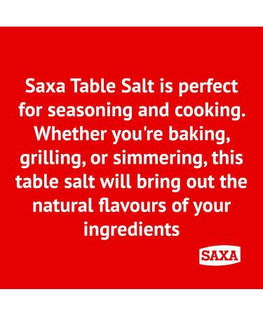 Saxa Sea Salt Coarse 350g Drum - Ideal for Cooking and Grinding | Pack of 1 - Buy Online on GoSupps.com