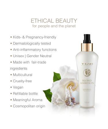 T-LAB PROFESSIONAL Blond Ambition Elixir - Hair Repair Serum for Blonde & Color Treated Hair | Deep Moisturizing & Smoothing | 5.07 Fl Oz - Buy Online on GoSupps.com