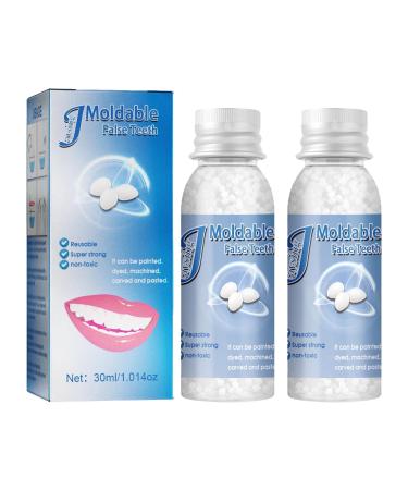 Plastic teeth make-up dentures modified temporary filling teeth filling teeth fake filling holes broken teeth accessories a unit size