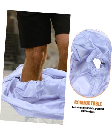 Leg Shaving Cloak & Beard Apron - Foldable Salon Apron for Men | Hair Drying Towel - Premium Polyester - Buy Online on GoSupps.com