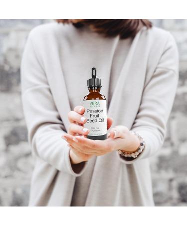 100% Pure Passion Fruit Seed Oil | Unrefined Cold-Pressed for Face Body Hair & Nails | Moisturizes Dry Skin & Reduces Hair Breakage - Buy Online on GoSupps.com