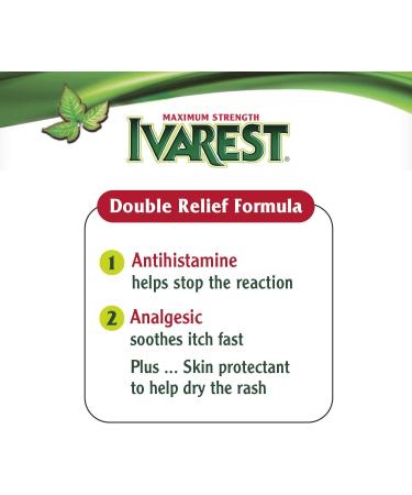 Blistex Ivarest Anti-Itch Cream 2 Oz - Maximum Strength Medicated Formula - Buy Online on GoSupps.com