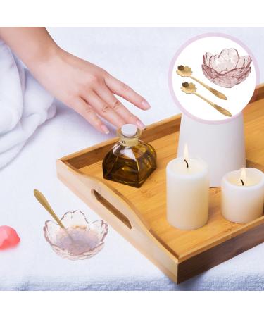Beaupretty Pink Face Mask Sets - Flower-Shaped Mixing Bowls & Metal Spoons for Home Salon Skin Care - Buy Online on GoSupps.com