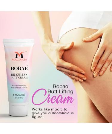 Bobae Booty Enhancement Cream Butt Firming Lifting & Toning Lotion Natural Hip Plumping Cream for Bigger Rounder Smooth Buttocks Skin Tightening & Moisturizing Formula - Buy Online on GoSupps.com