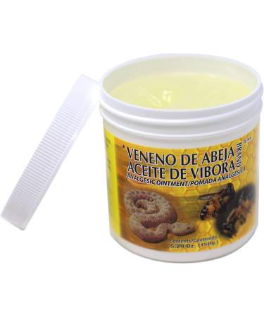 Veneno De Abeja Aceite Vibora Pain Relief Ointment 5.29 Oz Jars (Pack of 2) - Reduce Inflammation, Fresh Scent, Topical Analgesic - Buy Online on GoSupps.com