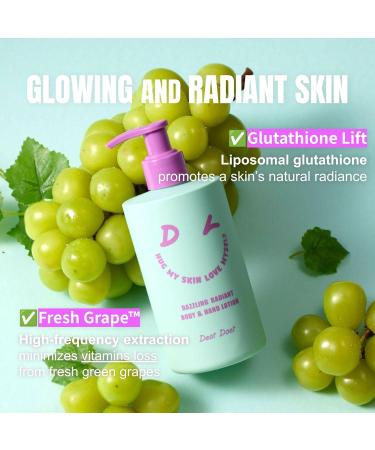 Dazzling Radiant Body & Hand Lotion | Vegan pH-Balanced Non-Sticky | 10.14 fl.oz | Fresh Floral Scent - International Shipping Available - Buy Online on GoSupps.com