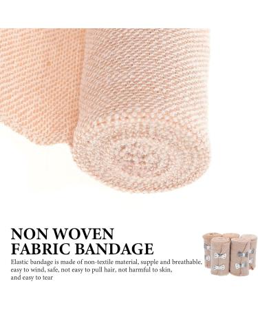 4 Rolls Plain Spandex Stretchy Athletic Tape - Knee & Calf Wraps Care Stickers for Sports & Fitness - Buy Online on GoSupps.com