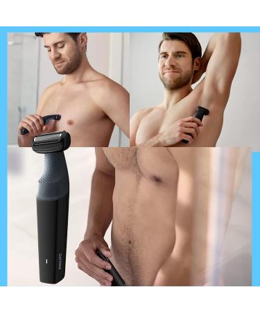 Philips Norelco Body Groomer Series 3000: Showerproof Men s Body Shaver & Hair Trimmer with Back Attachment - Buy Online on GoSupps.com