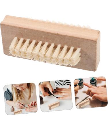 FRCOLOR Nail Clean up Brush Nail Scrubber Nail Brush for Cleaning Fingernails Hand Foot Brush Stiff Bristle Nail Brush Natural Nail Hand Brush Cleaning Brush Bamboo Miss Pedicure - Buy Online on GoSupps.com