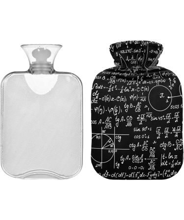 NAANLE 2L Transparent Hot Water Bottle with Cover - Pain Relief & Heat Therapy for Hands & Feet - Ideal for Gaming & Comfort - Buy Online on GoSupps.com