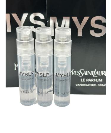 YVES SAINT LAURENT MYSLF LE PARFUM YSL Sample Spray Perfume Trial Size Partially Filled Vials 1.2 ml / 0.04 fl oz (set of 3) - Buy Online on GoSupps.com