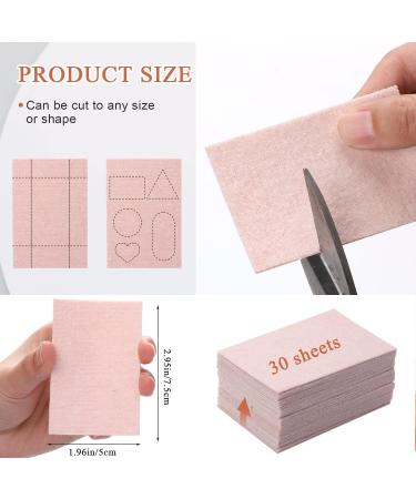 Moleskin Tape Set for Blister Prevention and Pain Relief - 30PCS Adhesive Pads for Feet, Shoes, Boots, Hiking - Buy Online on GoSupps.com