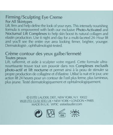 Buy Est e Lauder Resilience Lift Eye Cream 15ml - Anti-Aging Eye Treatment | International Shipping Available - Buy Online on GoSupps.com