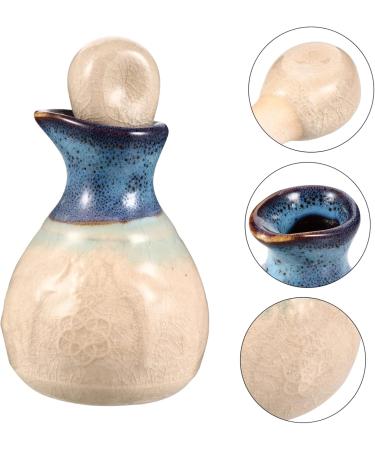 POPETPOP 1 Set aromatherapy bottle Salon bottle dispenser Porcelain Essential Oil Diffuser vintage makeup spa decor Essential Oil Bottle with Stopper white ceramics lotion dispensing bottle - Buy Online on GoSupps.com