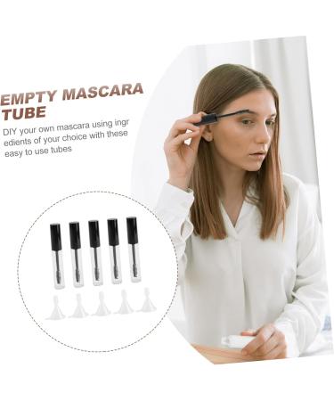 Didiseaon 10 Pcs Empty Eyelashes Bottle Sample Mascara Tube Mascara Tube Empty Eyelash Cream Bottle Round - Buy Online on GoSupps.com