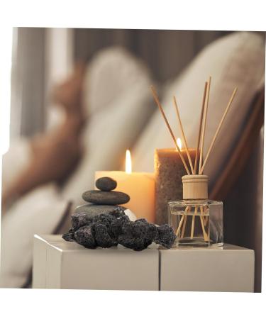 GLEAVI Volcanic Stone Aromatherapy Set | Essential Oil Diffuser Rock | Home Decoration & Fragrance Diffuser | Black Volcanic Rock - Buy Online on GoSupps.com