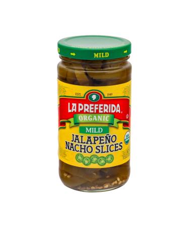 La Preferida Pepper Jalapeno Slice Mild Organic, 11.5 oz 11.5 Ounce (Pack of 1)