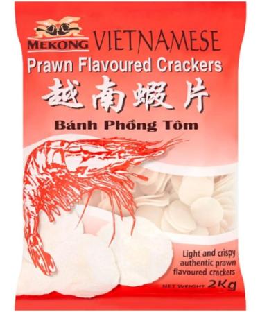 Ready to Cook. Prawn Crackers 2kg Catering Size. Prawn crackers. Resturant Quality. - Buy Online on GoSupps.com