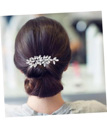 Mikinona Crystal Hair Accessories Hair Pins Wedding Decor Wedding Hair Accessories Rhinestone Hair Comb for Wedding Rhinestone Hair Comb for Bridal Gem Headgear Miss Rhinestones - Buy Online on GoSupps.com