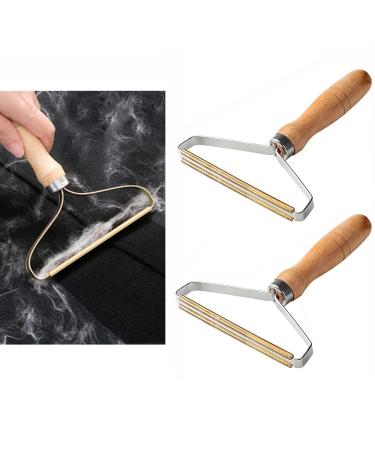 2 pieces of lint lint remover for carpet portable lint razor hair remover animal hair lint roll lint Remover for clothes fabrics sofa dog hair and cat hair fuzz Shaver 2PCs - Buy Online on GoSupps.com