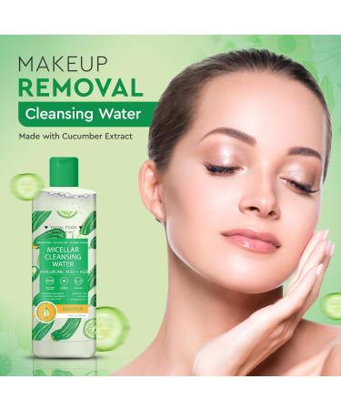 Buy My Beauty Spot Micellar Water - Hydrating Facial Cleansing Makeup Remover (Cucumber 16.9 Fl. Oz) - Gentle Makeup Remover for All Skin Types - International Shipping Available - Buy Online on GoSupps.com