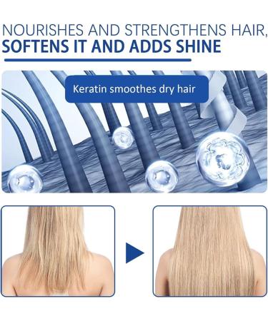 Cr me de lissage des cheveux de correction des prot ines Cr me capillaire de correction des prot ines de soie et brillance masque de lisseau de lissage rapide nourrissant durable (2pcs) - Buy Online on GoSupps.com
